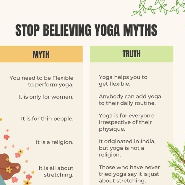 Myths vs Facts about yoga